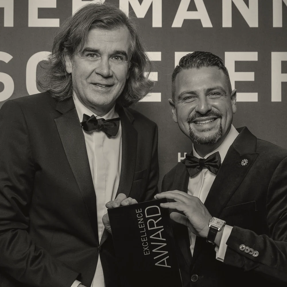Ivan Gentile mit dem Excellence Award